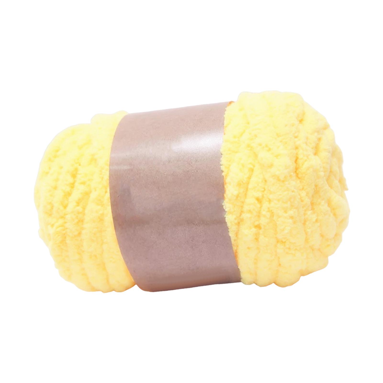 Thick Chunky Yarn Hand Knitting DIY Weight For Throw Rug Making Weaving Beige — image 5