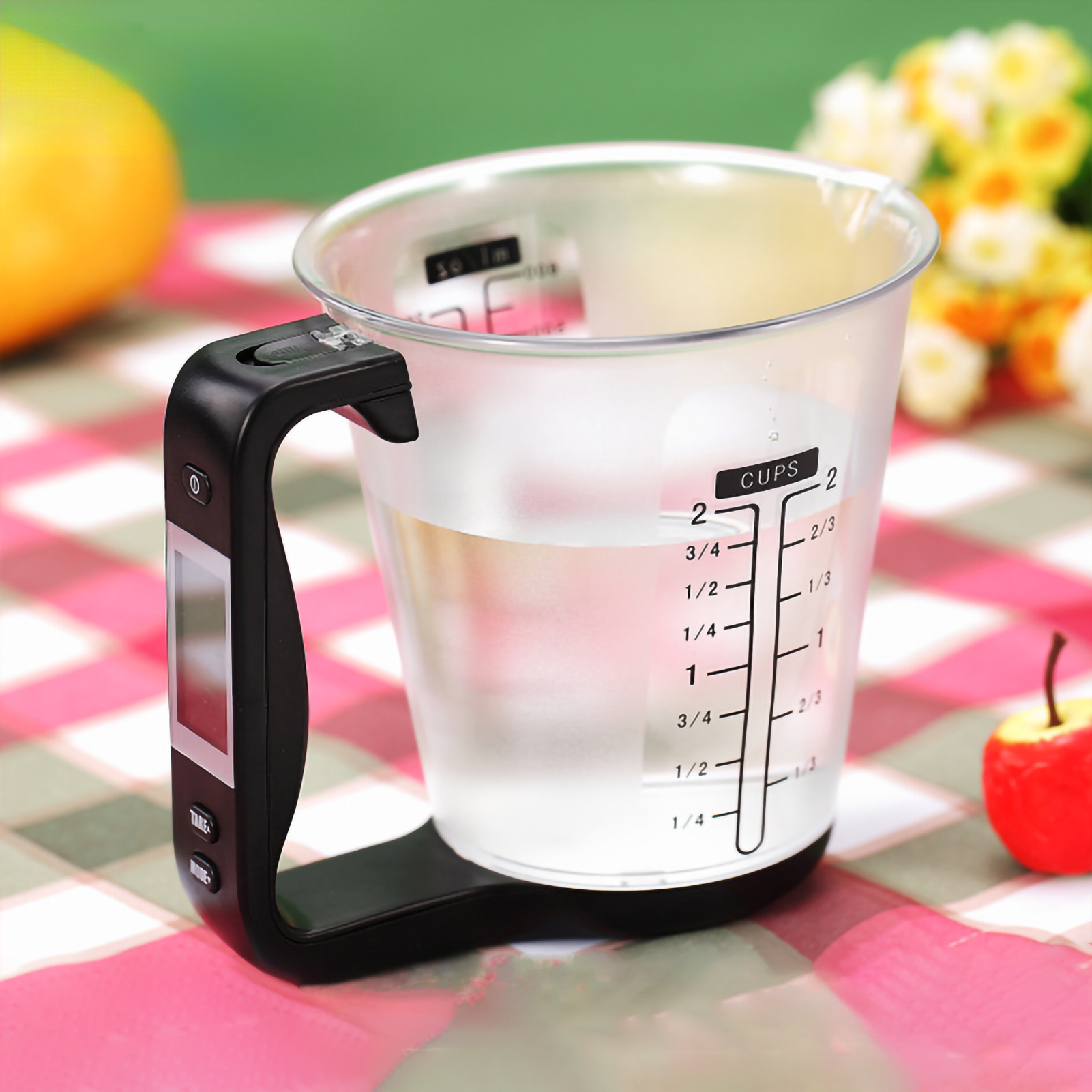 Title 10, Kitchen Scales With LCD Display Digital Beaker ...