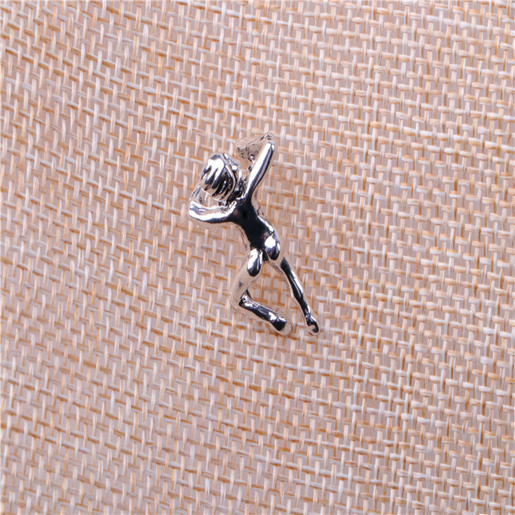 Gothic Doll Shaped Ear Clips Without Piercings