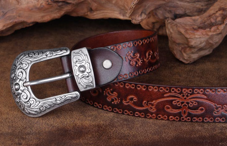 Title 9, Jeans Belt Head Layer Cowhide Belt