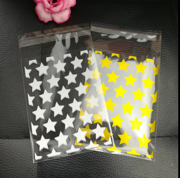 Cookies Chocolate Candy Star Packaging Bag