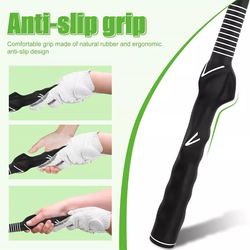 Retractable Golf Swing Training Aid Grip Trainer Indoor Warm Up Practice — image 4