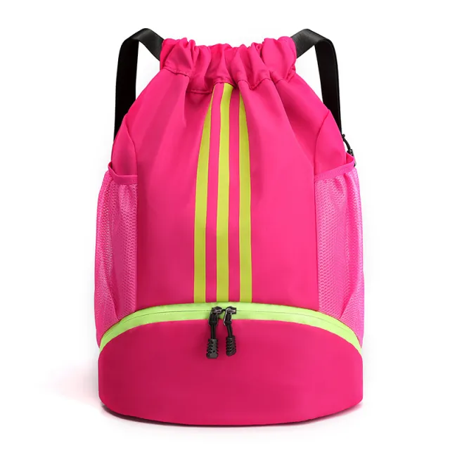 Women's Fashionable Drawstring Bag For Travel Backpack Pink - Shop at LoveMi