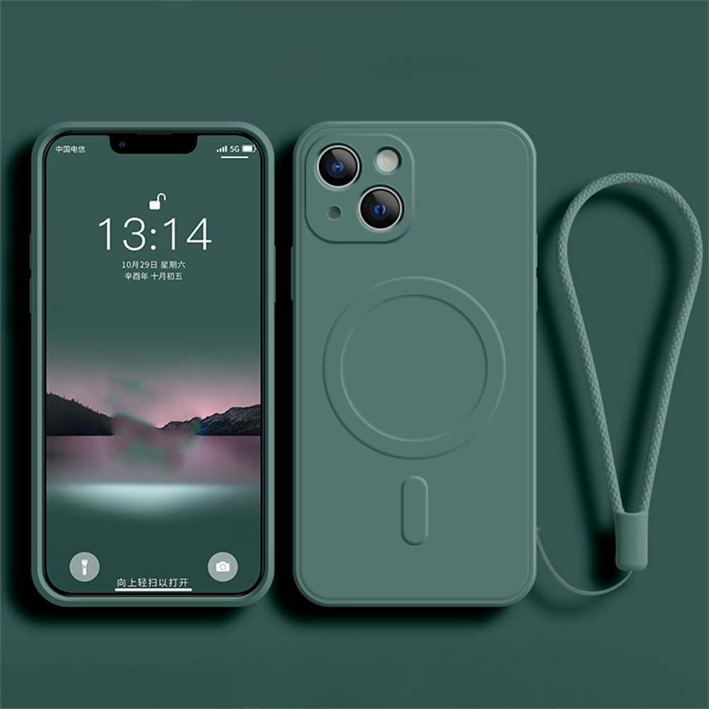 Magnetic Liquid Silicone Drop-proof Soft Shell Protector - Image 4