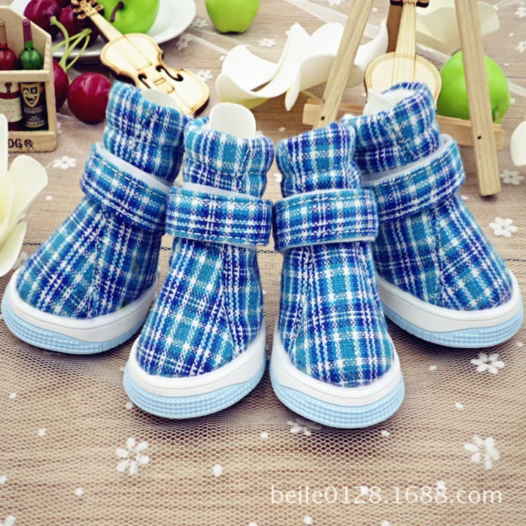 Cute Pet Breathable Sports Shoes - Blue