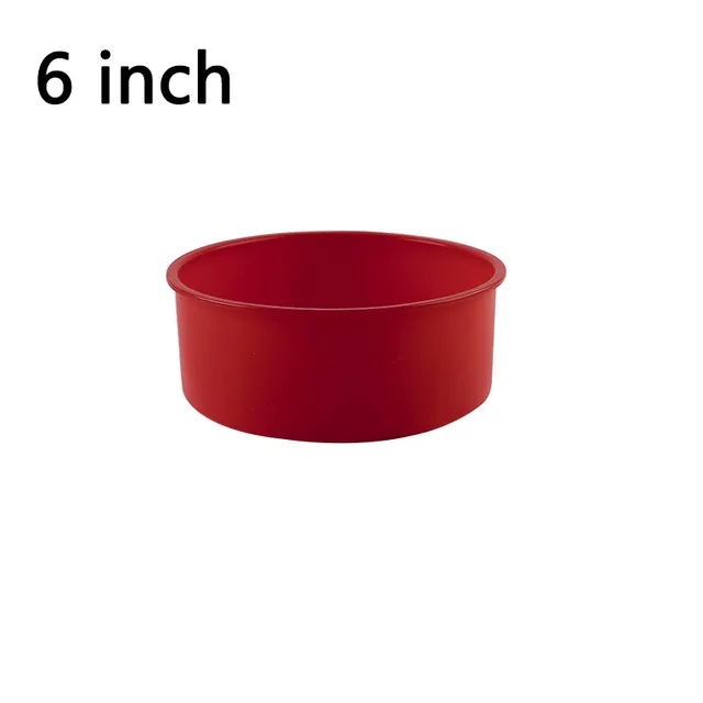 Baking Pan Pastry Mould For Baking Silicone Mould - Red