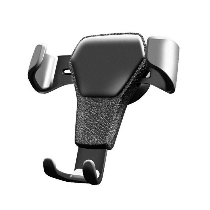 Car Mobile Phone Holder Support Frame Leather Gravity Bracket - Image 2