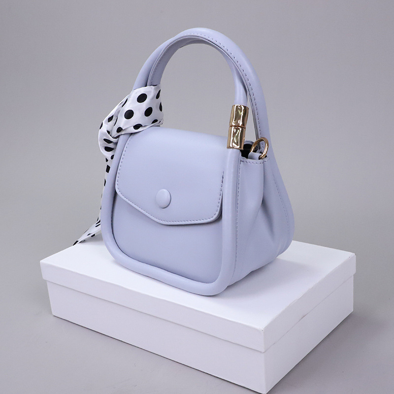 Personalized Shoulder Bag Diagonal Niche Design Ladies Blue - Shop at LoveMi