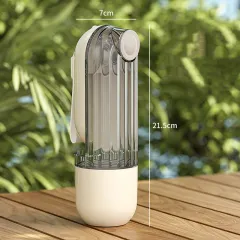 2 In 1 Pet Water Cup Segment Design Green Dog Walking Portable Drinking Cup Dog Feeding Supplies Pet Supplies Dog Walking Water Feeder Pets Product... - View 1