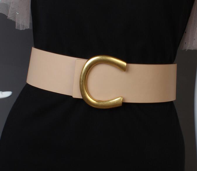 Title 2, Coat Wide Belt Ladies Decorative Fashion Matchi...