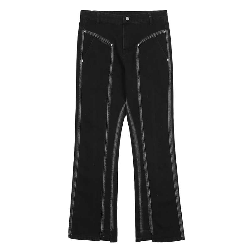 Title 10, Pantalon Droit Ample Hip Hop pour Femme Personn...