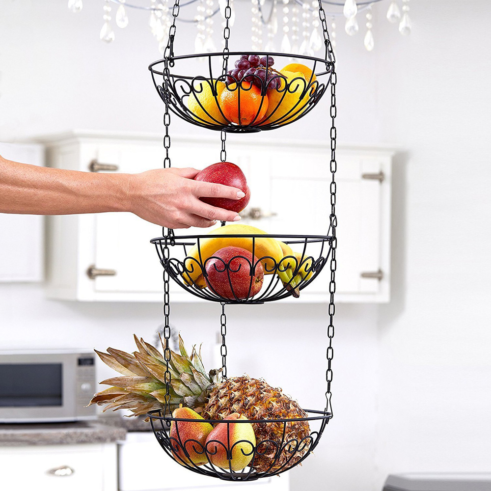 Title 4, Fashion Creative Wrought Iron Fruit Basket