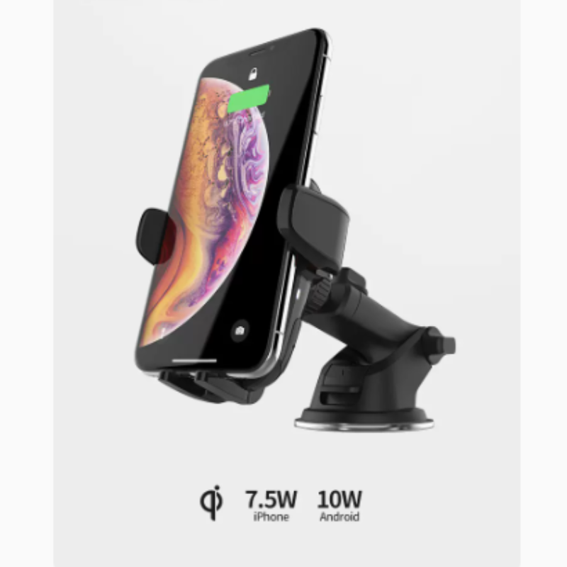 Car Intelligent Automatic Induction Suction Cup Type Wireless Charging Bracket - Image 3