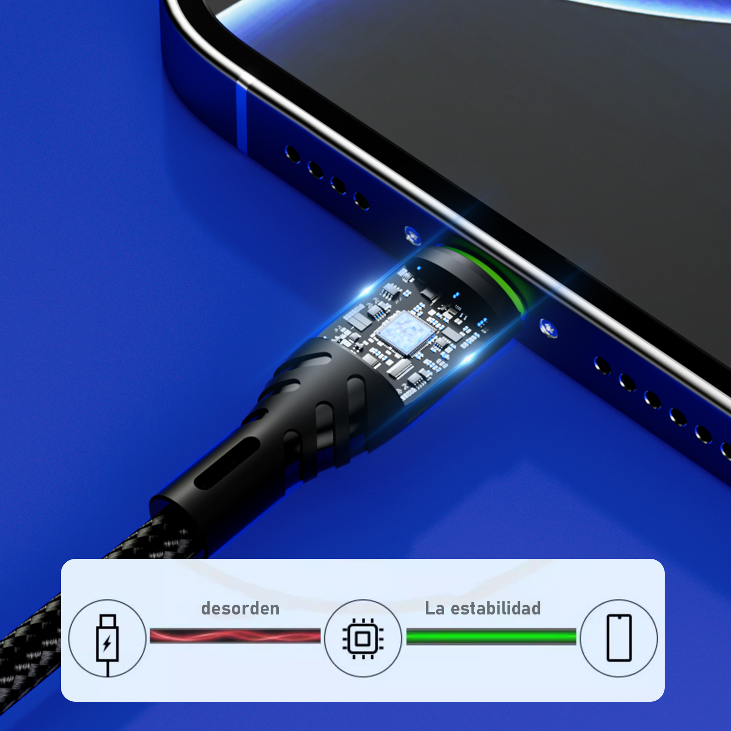 L201 Lightning Cable 2.1A 1M Black USB 3.0 UWINN