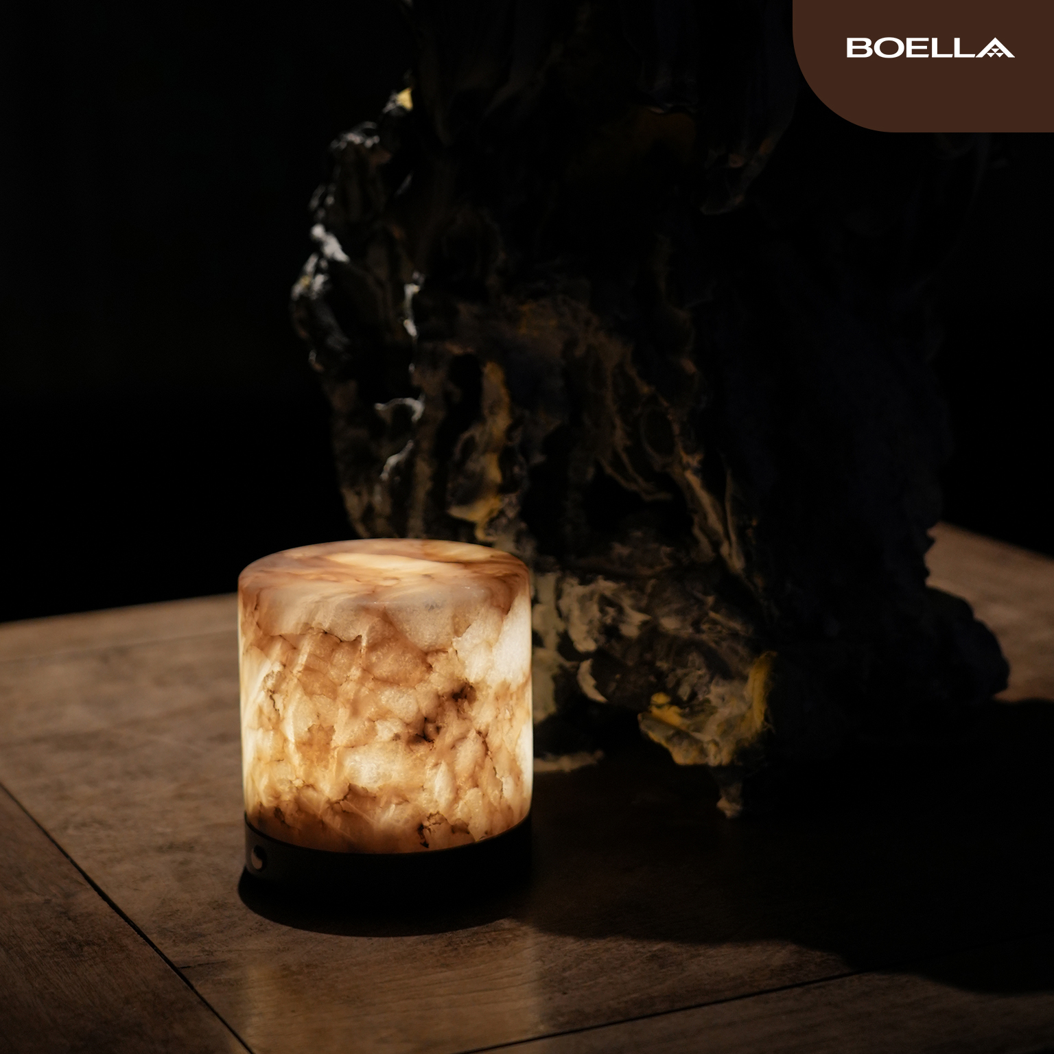 The Natural Marble Table Lamp