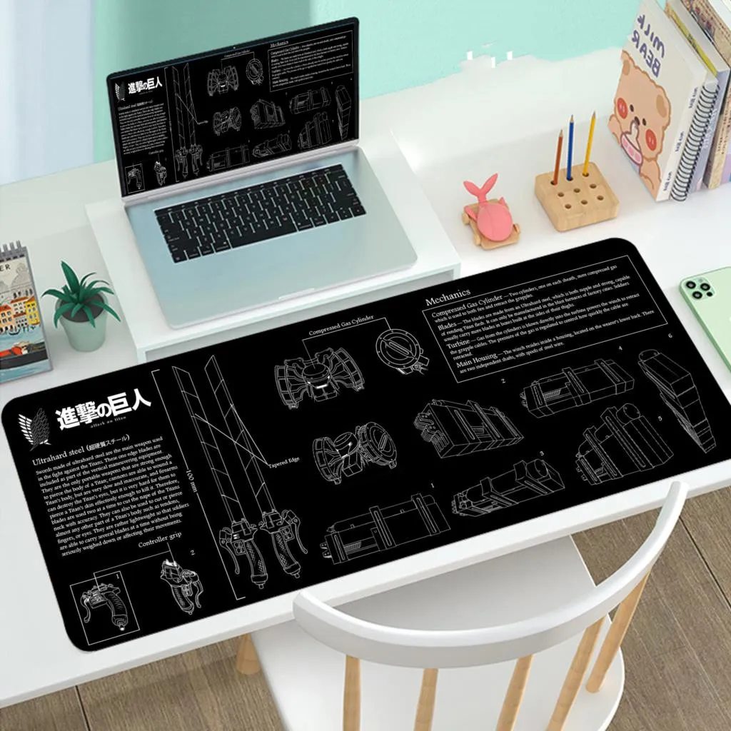 Large Mouse Pad For Gamer Computer Desktop Accessory – image 7