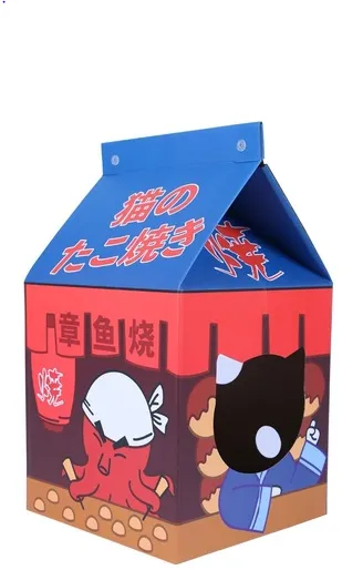 Milk Carton Cat Scratcher Cat Toy Corrugated Paper Octopus House - Shop at LoveMi