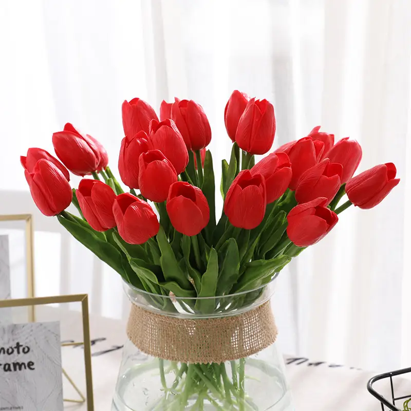 PU Mini Tulip Simulation Flower