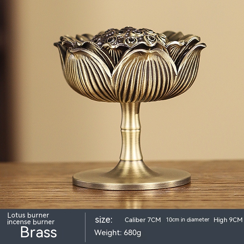 Lotus Furnace Brass