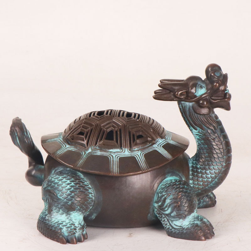 Title 1, Alloy God Beast Incense Burner Home Office Deco...