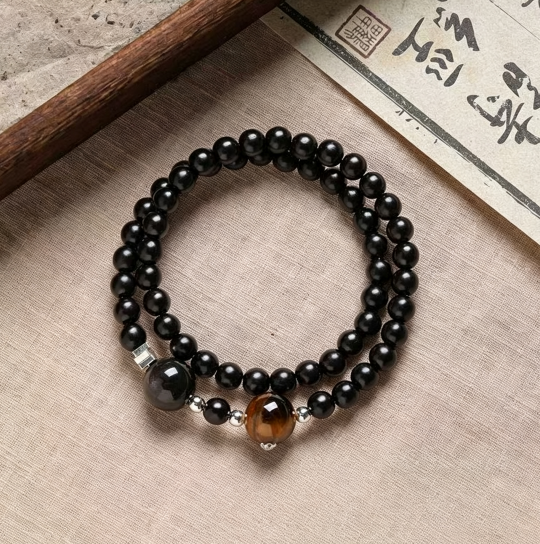 Tiger's Eye Beaded Bracelet For Women