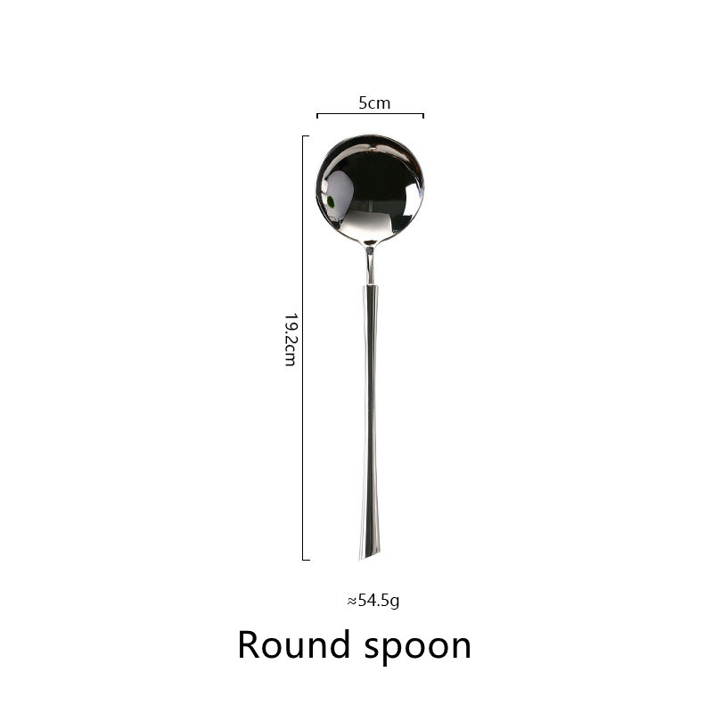 Round spoon