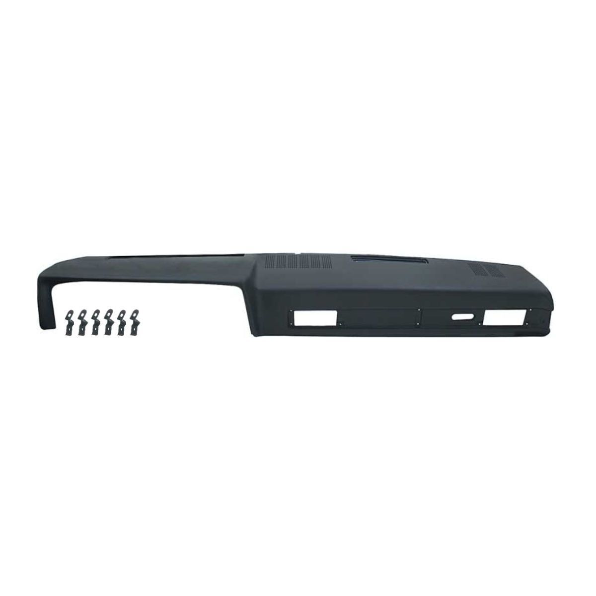 Style OE enveloppé de vinyle noir pour camions à clips et cabines c20 81-86