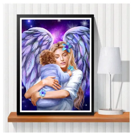 Children's Cross Stitch For Sale Diamond Embroidery Portrait Art Rhinestone Home Decoration Color - Shop at LoveMi
