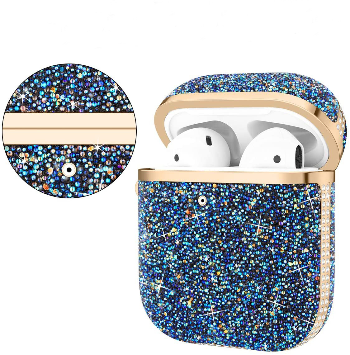 Soft Electroplating Fashion Star Diamond Headphone Sleeve Protective Sleeve - Image 6