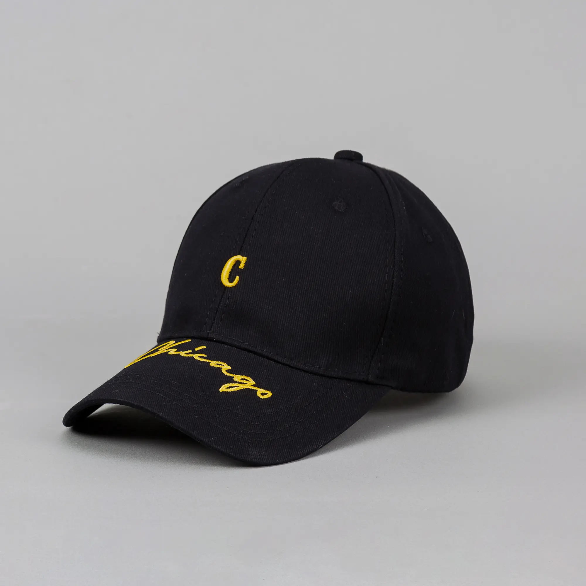 Men's And Women's Solid-color Embroidered Letter C Baseball Cap, Suitable For Best Friends Going Shopping And Having A Summer Picnic. Soft-top, Versatile Beanie