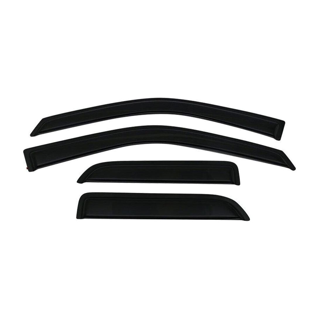 Fit 09-23 Dodge Ram 1500 Extended Cab Window Visor Rain Sun Guard Deflector 4PC