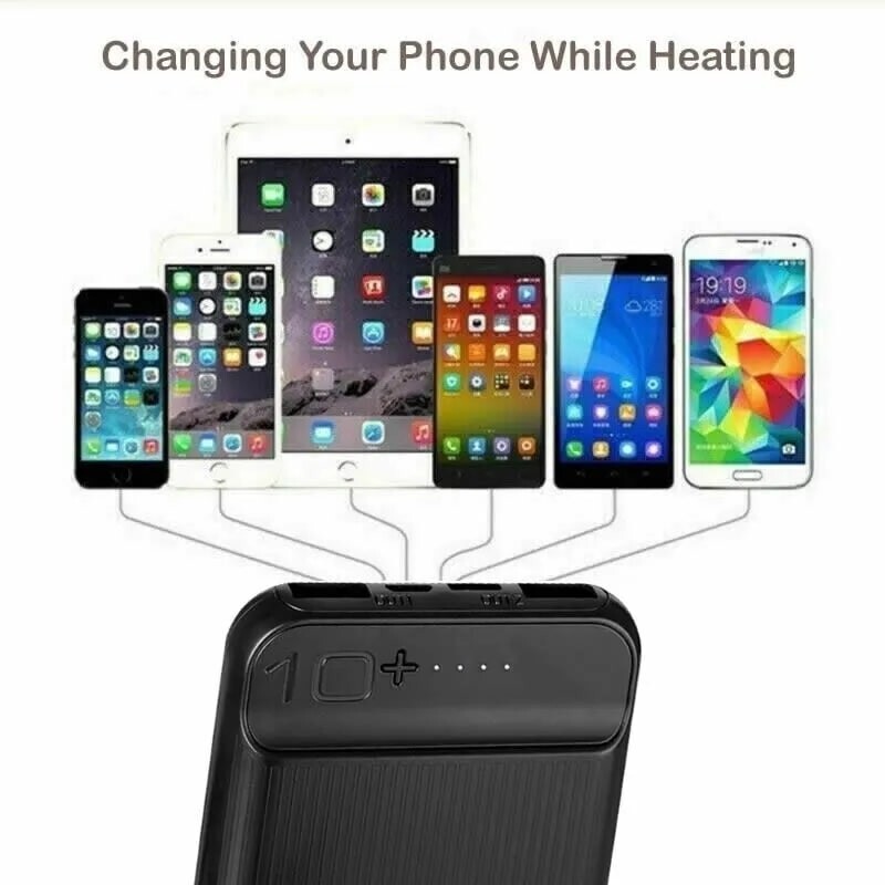 POWER BANK FOR ELECTRIC HEATED VEST JACKET BODY WARMER USB 5V 2A BATTERY PACK UK