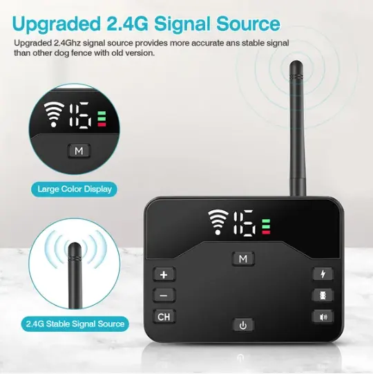 2 In 1 Wireless Electric Dog Fence
