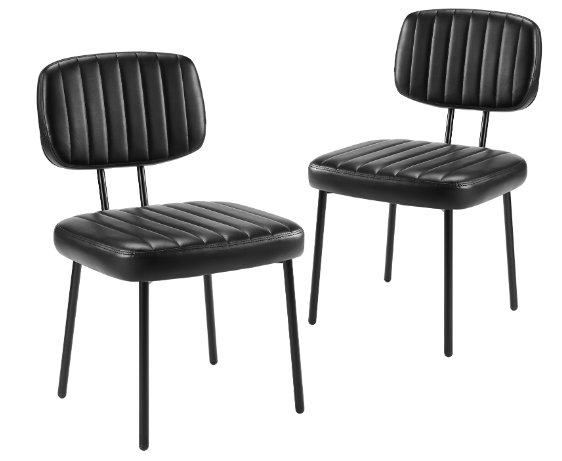 Dining Room Decorative Chair With Artificial Leather Cushion_voghion.com