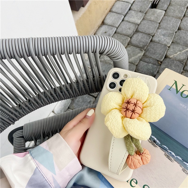 Sunflower Wristband Korean Style Phone Case