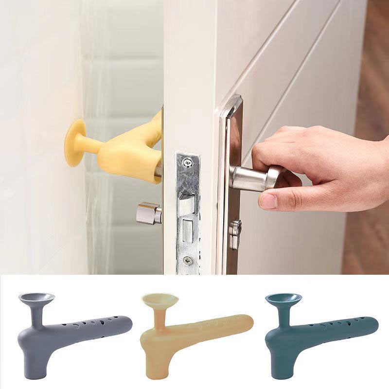 Silicone Door Handle Protective Cover Anti-collision Baby