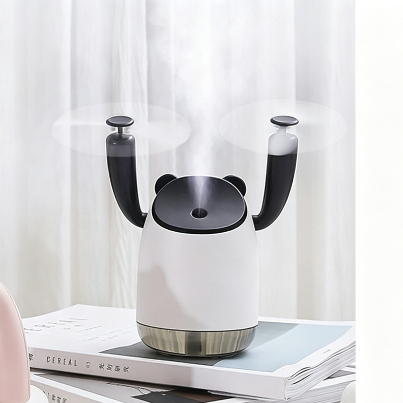 Spray Cooling Fan Portable Water Humidifier,USB Fan,desktop Small Fan,mini Air Conditioner  Humidifier Double Head Fan