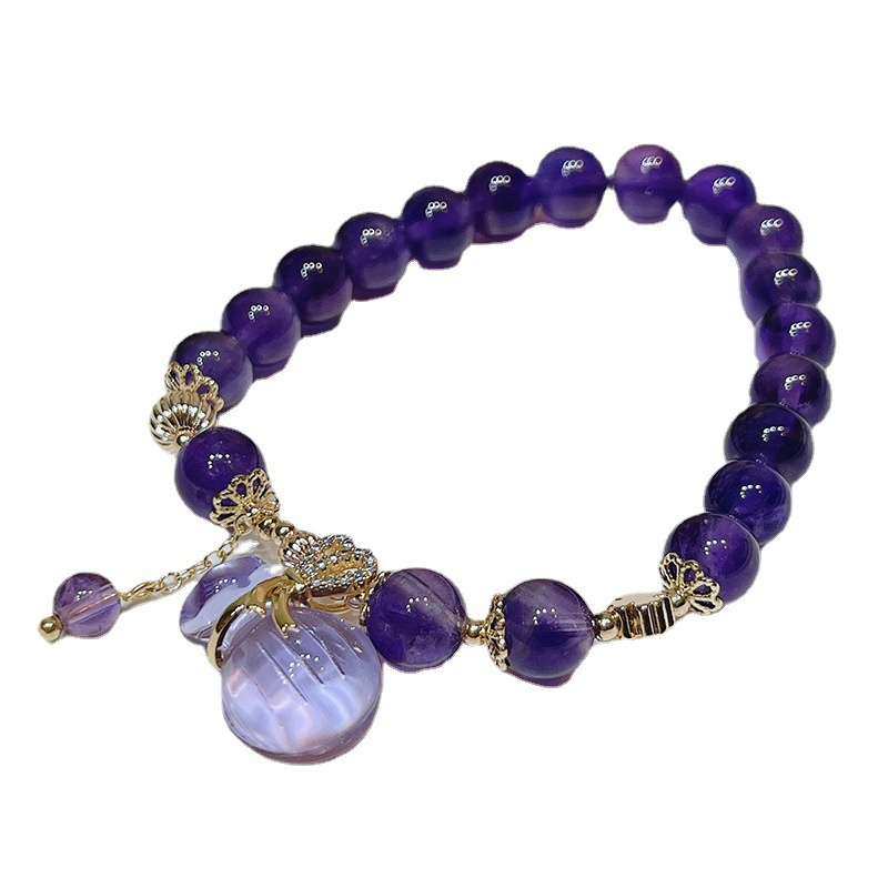 Korean Style Amethyst Retro Bracelet Ethnic Style