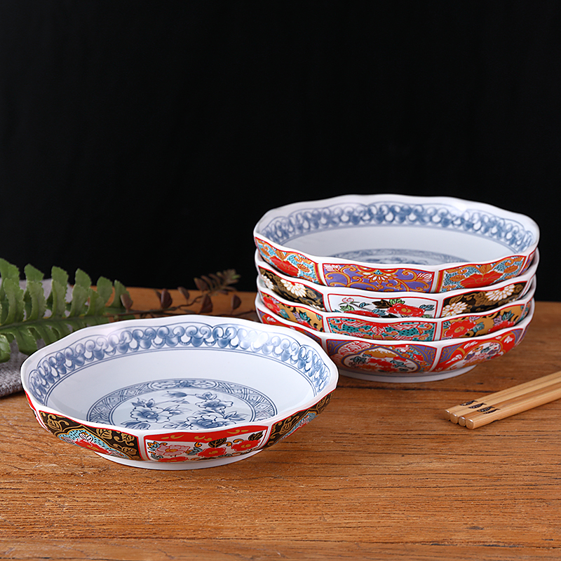 8inch lotus dish 4pcs