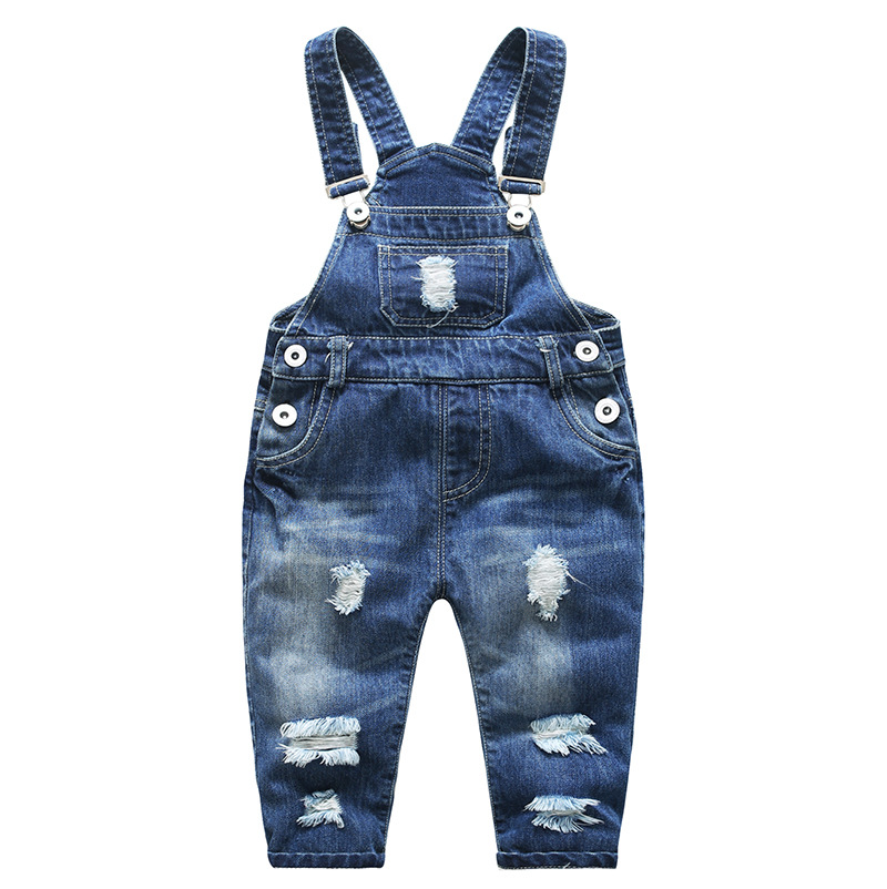 Title 2, Jungen Mode Einfache Denim Latzhosen Bequem und...