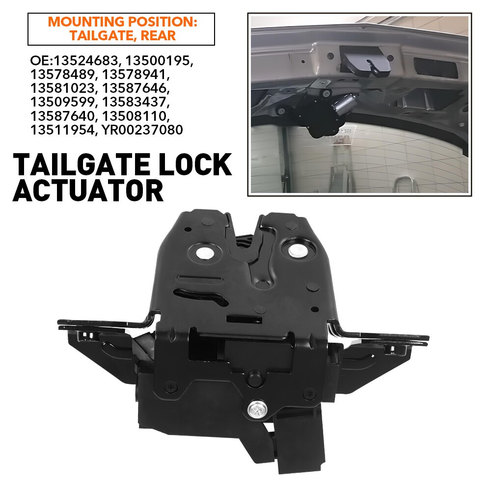 For Vauxhall Mokka 2012-2022 Rear Tailgate Boot Lid Lock Latch Catch Mechanism