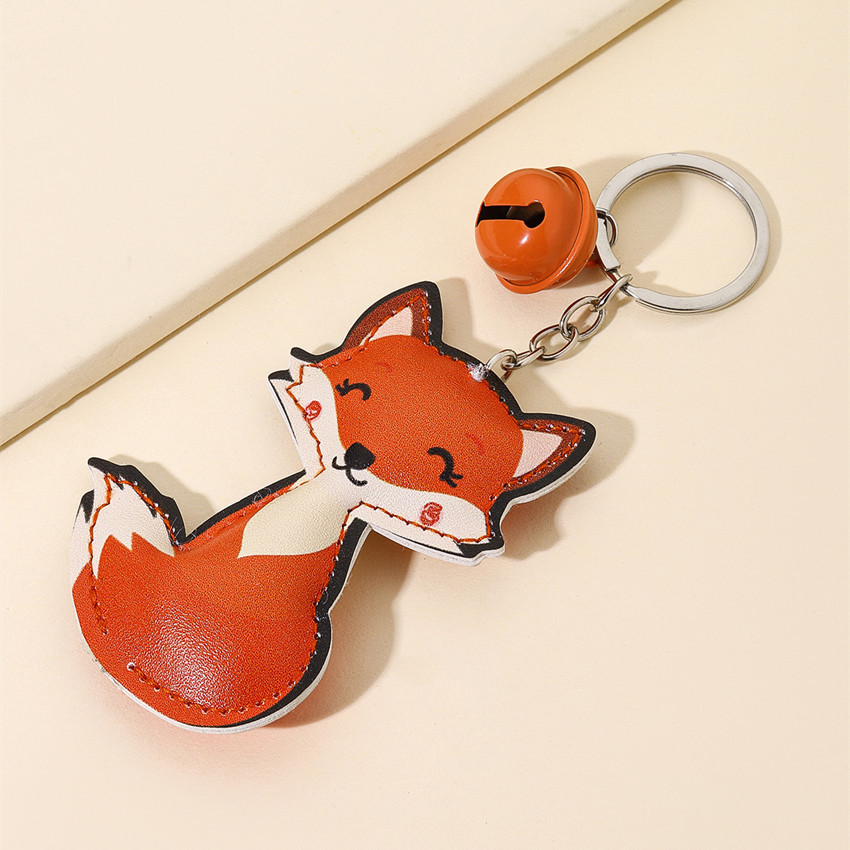 Title 2, Cartoon Animal Bell Fox Ornaments Handbag Pendant