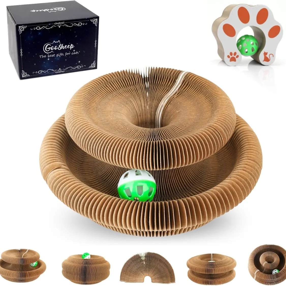 1 Pack Kitty Kurlz Cat Scratcher Toy
