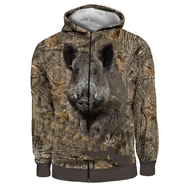 Title 3, Printed pullovers without hood for men and wome...