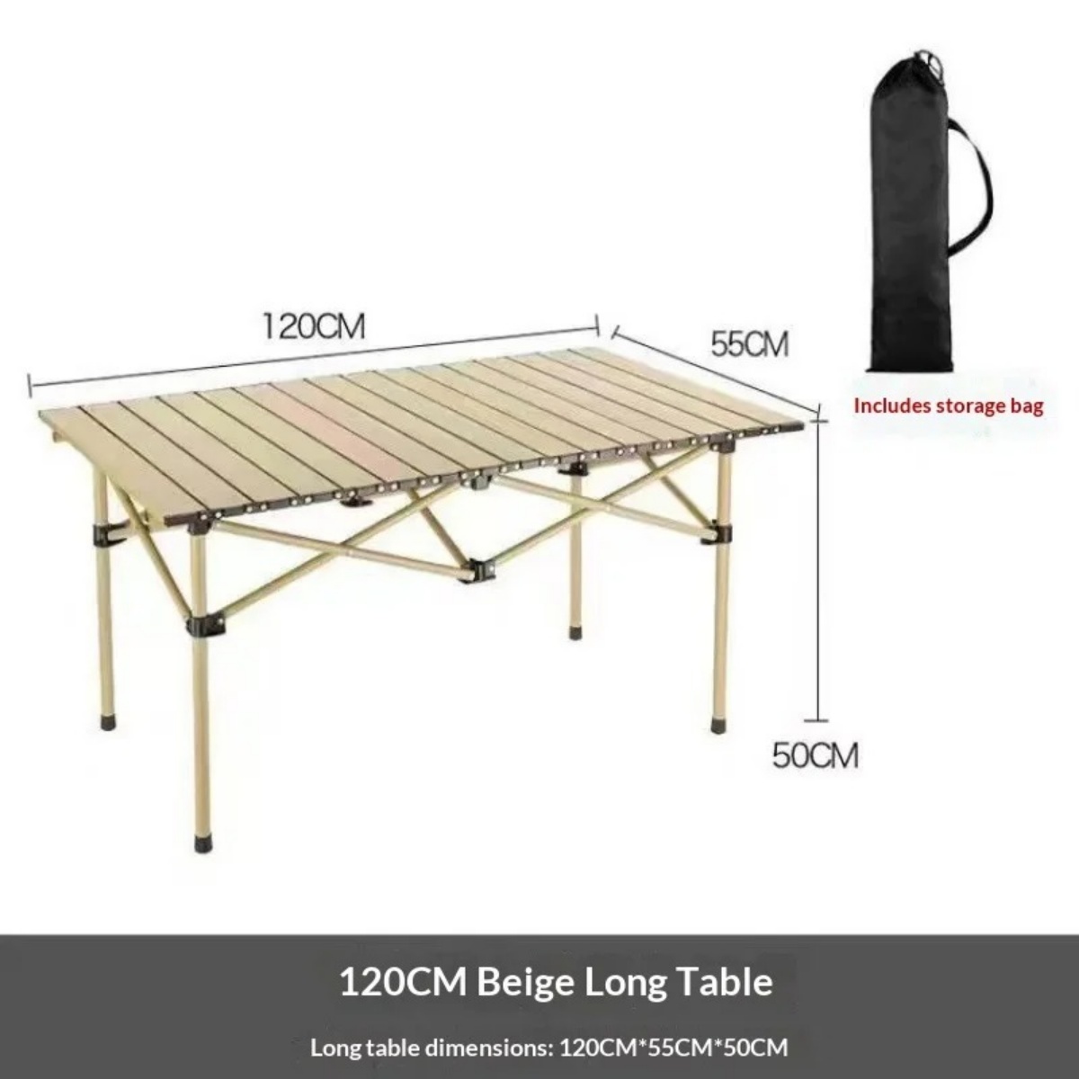 Folding Table, Outdoor Egg Roll Table, Portable Camping Picnic Table, Market Barbecue Folding Table, Camping Table