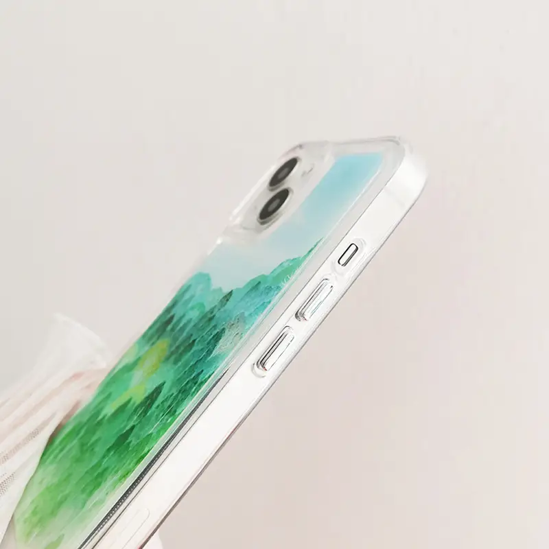 Transparent Space Art Forest Protective Cover
