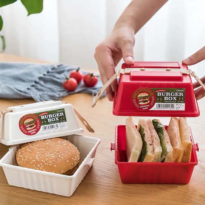 Title 2, Hamburger box lunch box food storage box