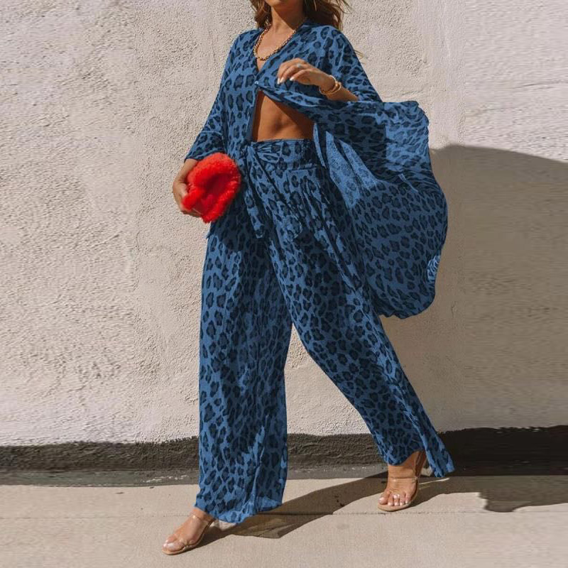 Wide Leg Pants Loose Fried Street Fashion Suit