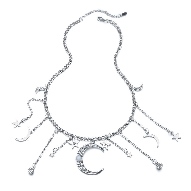 Necklace Women's Fashion Long Net Red Temperament Clavicle Chain