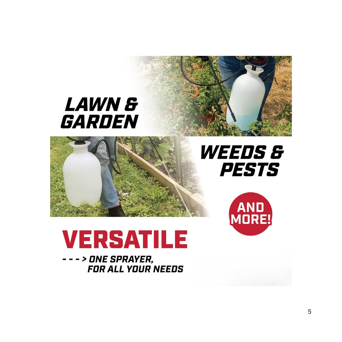 Pulvérisateur à pompe, utilisation facile pour le jardin domestique – Image 2